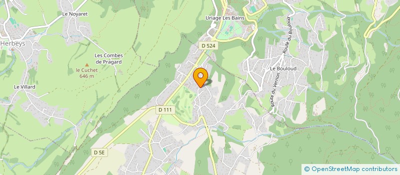 localisation de l'entreprise HALIO INVEST à VAULNAVEYS-LE-HAUT