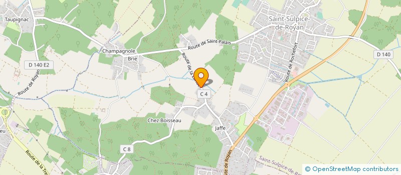 localisation de l'entreprise HALIOTIS CORPORATION  SAINT-SULPICE-DE-ROYAN