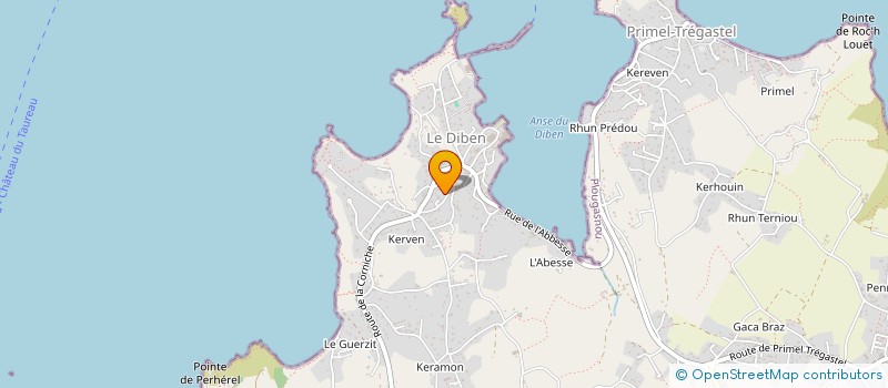 localisation de l'entreprise HALIOTIS MAREE  PLOUGASNOU