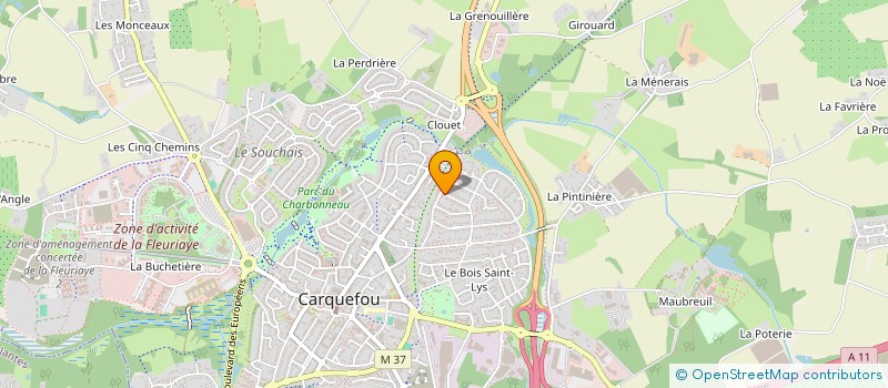 localisation de l'entreprise HALISI CONSEILS à CARQUEFOU