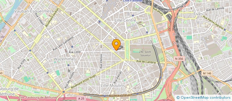 localisation de l'entreprise HALITIM GRUSON à LILLE