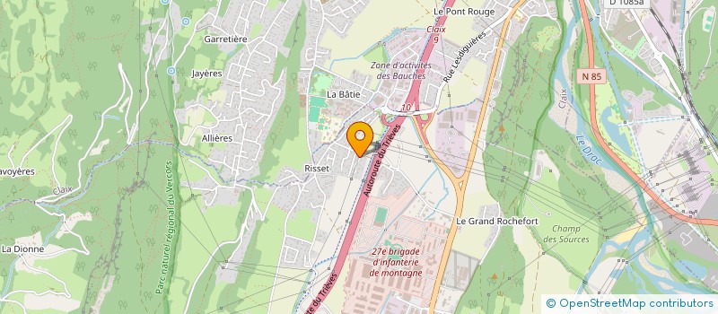 localisation de l'entreprise HALJ à VARCES-ALLIERES-ET-RISSET