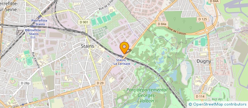 localisation de l'entreprise HALK EVI PAZEM à STAINS