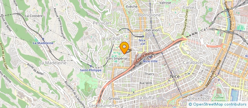 localisation de l'entreprise HALKA IMMO à NICE