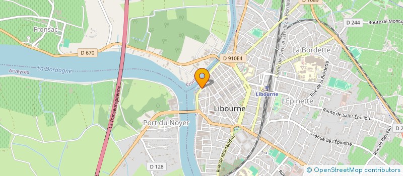 localisation de l'entreprise HALKI  LIBOURNE