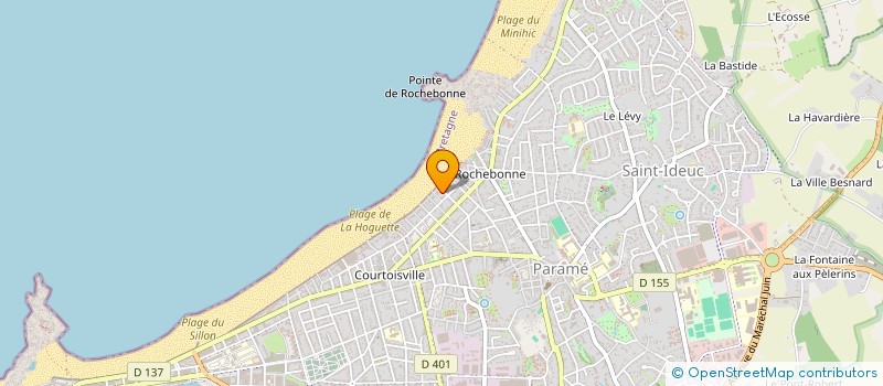 localisation de l'entreprise HALL 94  SAINT-MALO