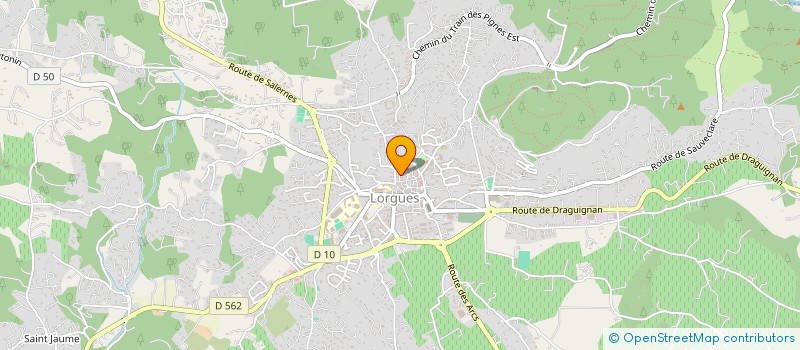 localisation de l'entreprise HALL AND LARUNCET  LORGUES