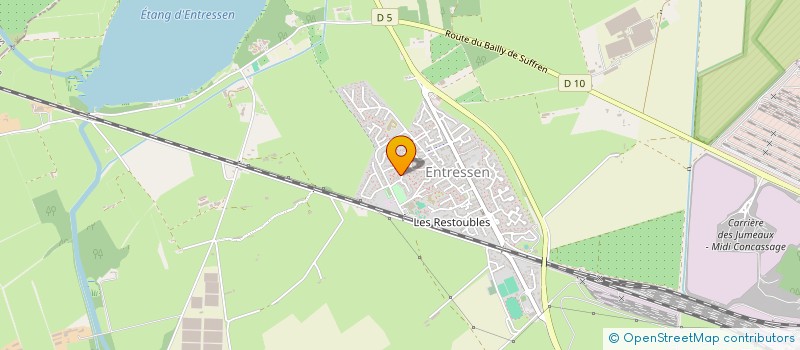 localisation de l'entreprise HALL DE LA PRESSE  ISTRES