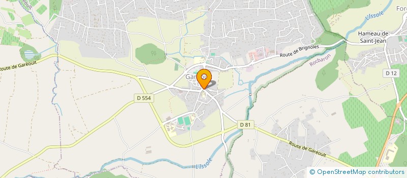 localisation de l'entreprise HALL DE LA PRESSE  GAREOULT