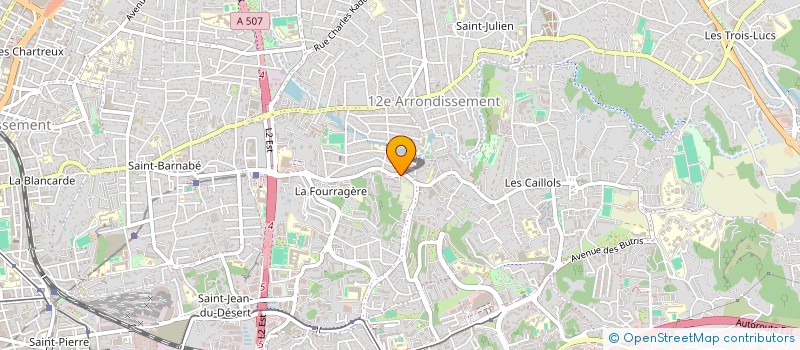 localisation de l'entreprise HALL DE LA PRESSE GARCIA à MARSEILLE