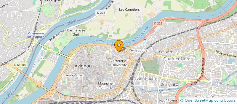 localisation de l'entreprise HALL SERVICES  AVIGNON
