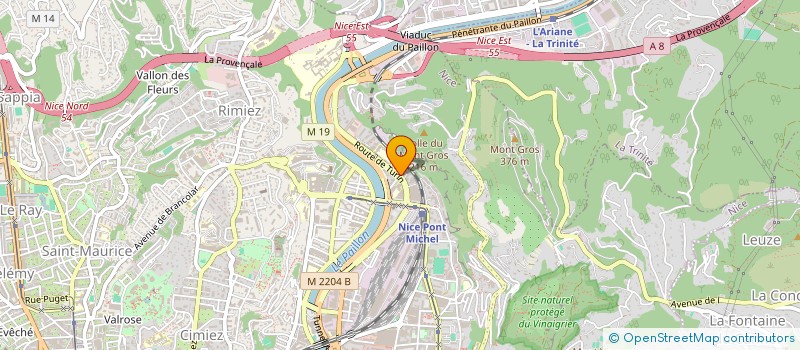 localisation de l'entreprise HALLAL FOOD à NICE
