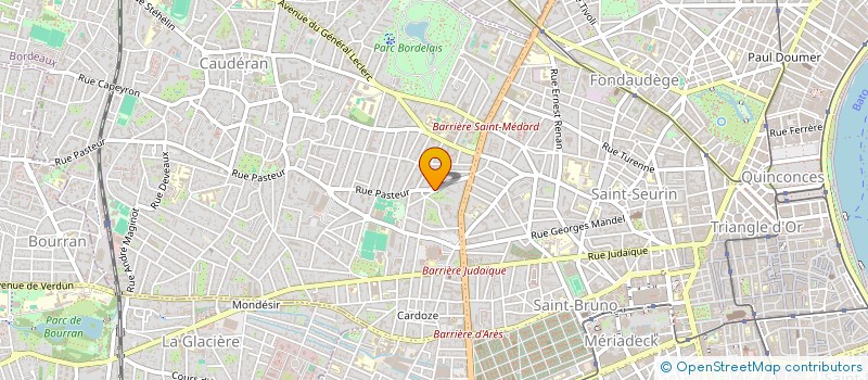 localisation de l'entreprise HALLE DE LA CHAPELLE à BORDEAUX