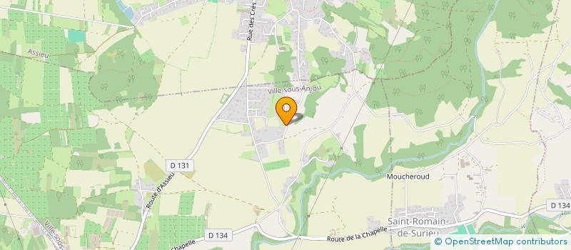 localisation de l'entreprise HALLE DES TERROIRS LEGUMES à CHANAS