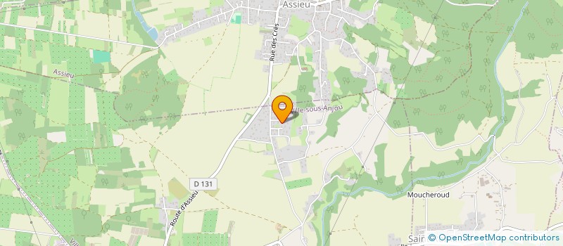 localisation de l'entreprise HALLE DES TERROIRS VINS ET EPICERIE  CHANAS