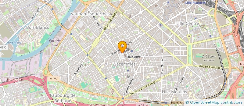 localisation de l'entreprise HALLE GAUFRE DU CH'TI  LILLE