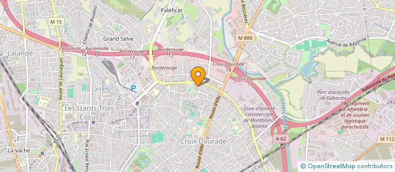 localisation de l'entreprise HALLE HALELE  TOULOUSE