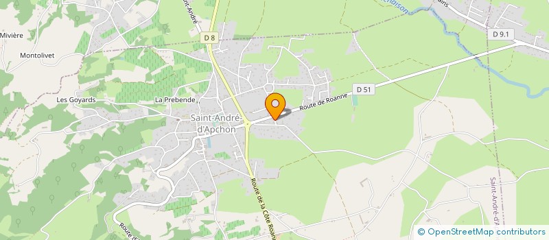 localisation de l'entreprise HALLE HYBRIDE à RIORGES