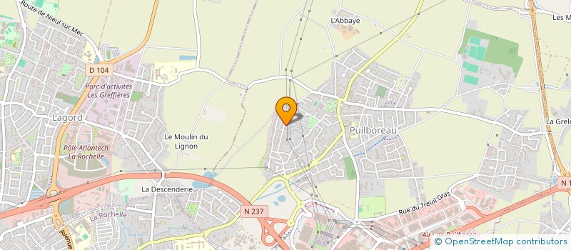 localisation de l'entreprise HALLEN 2.0  PUILBOREAU