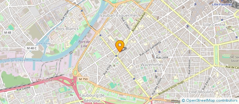 localisation de l'entreprise HALLENA à LILLE