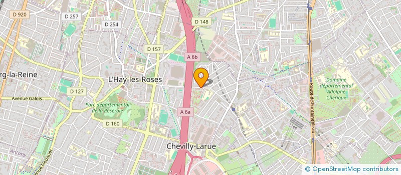 localisation de l'entreprise HALLES DE L'HAY à L'HAY-LES-ROSES
