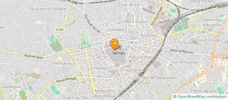 localisation de l'entreprise HALLES EXPANSION  NIMES