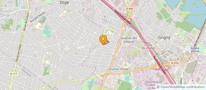 localisation de l'entreprise HALLES SELECT DISTRIBUTION à VIRY-CHATILLON