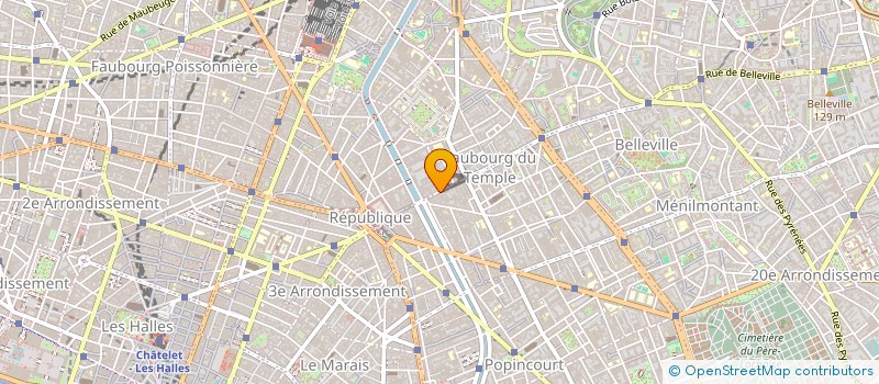 localisation de l'entreprise HALLEY PRODUCTION  PARIS