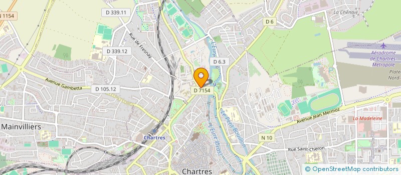 localisation de l'entreprise HALLIER ARCOURT à CHARTRES