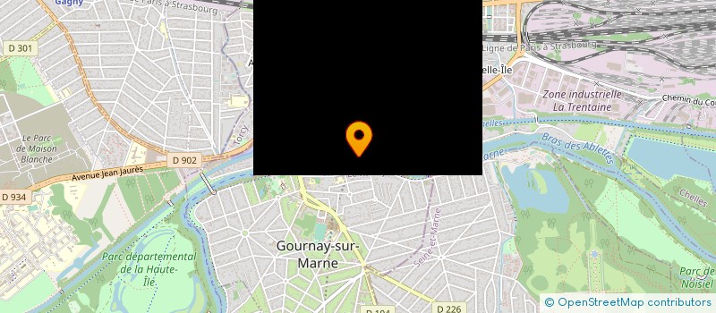 localisation de l'entreprise HALLIER INTERNATIONAL SA à CHELLES