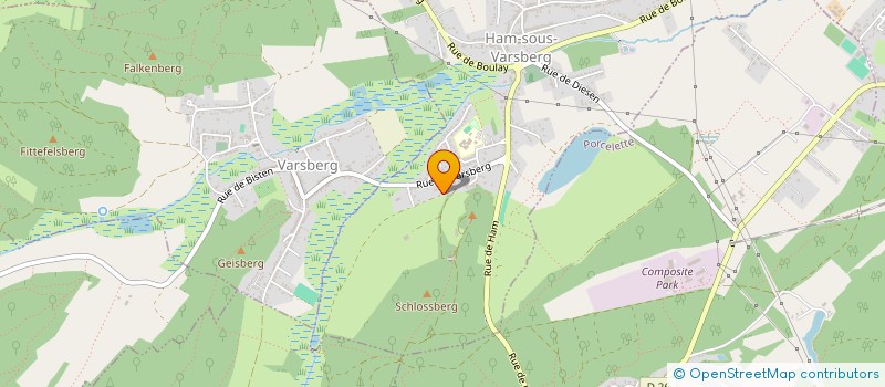 localisation de l'entreprise HALLINGER TIRAGE VRD à HAM-SOUS-VARSBERG