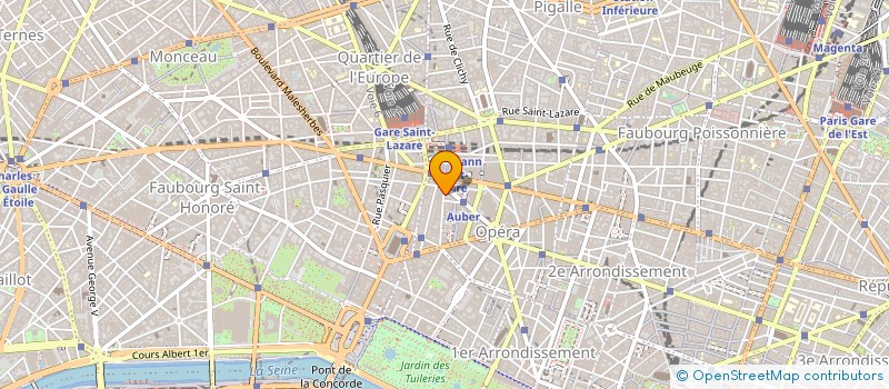 localisation de l'entreprise HALLINGTON FRANCE  PARIS