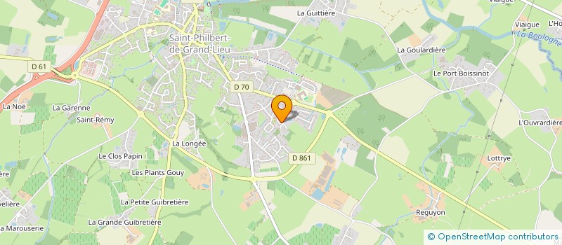 localisation de l'entreprise HALLOMEEN  SAINT-PHILBERT-DE-GRAND-LIEU