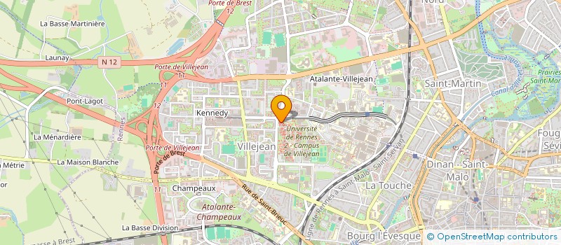 localisation de l'entreprise HALLOWEEK RENNES 2  RENNES