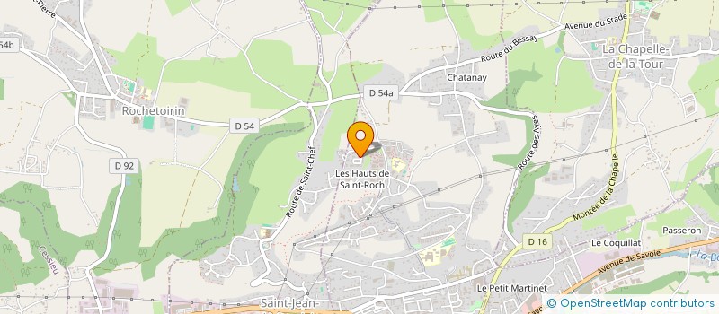 localisation de l'entreprise HALLOWEEN FAMILY  LA TOUR-DU-PIN