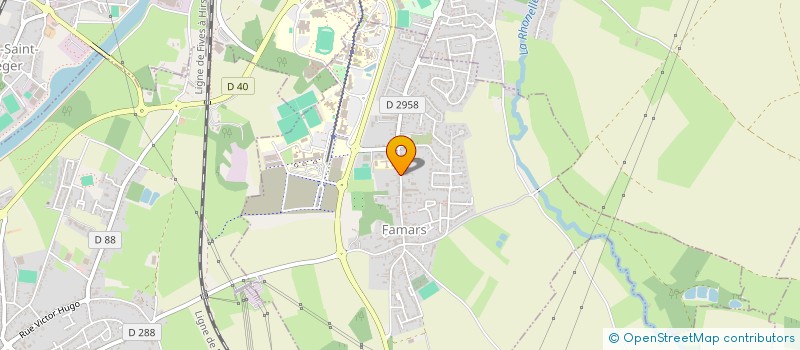 localisation de l'entreprise HALLUIN IMMOBILIER  FAMARS