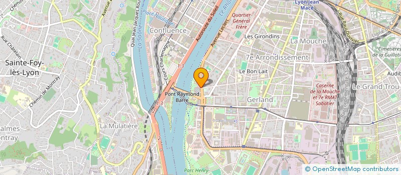 localisation de l'entreprise HALLY  LYON