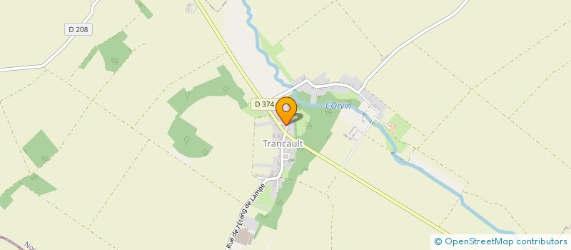 localisation de l'entreprise HALM-ARMAND  TRANCAULT