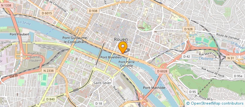 localisation de l'entreprise HALO à ROUEN