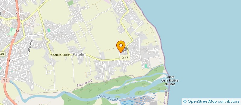 localisation de l'entreprise HALO FORMATION  SAINT-ANDRE