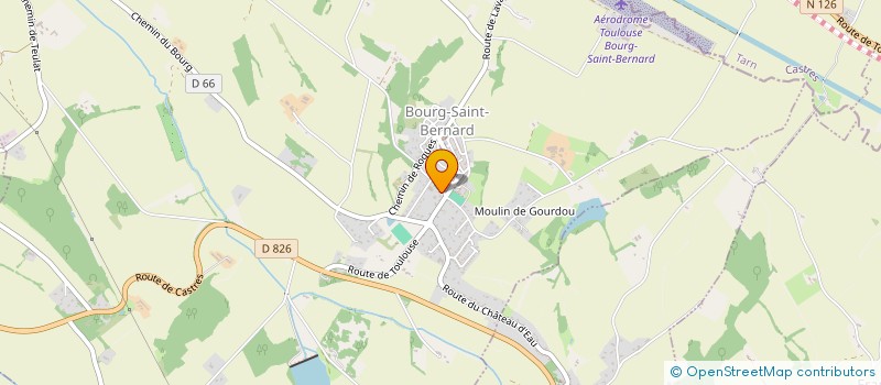 localisation de l'entreprise HALO - HELP4ALL  BOURG-SAINT-BERNARD