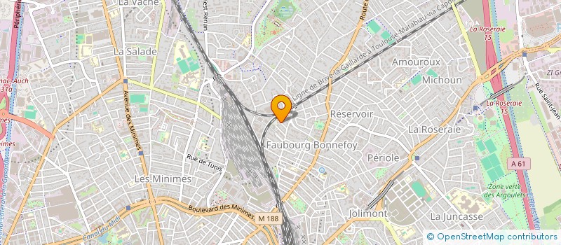 localisation de l'entreprise HALOJA à TOULOUSE