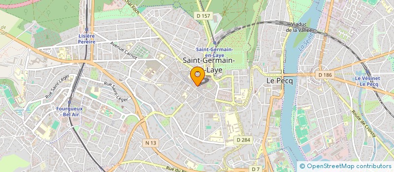 localisation de l'entreprise HALONA à SAINT-GERMAIN-EN-LAYE