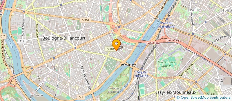 localisation de l'entreprise HALONG NAILS à BOULOGNE-BILLANCOURT