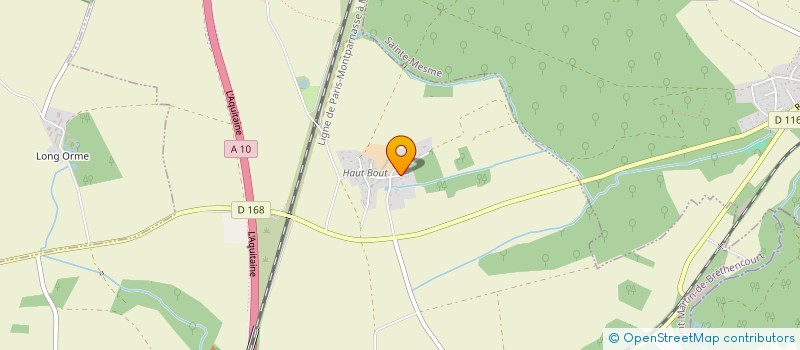 localisation de l'entreprise HALPAN HORIZON  SAINT-MARTIN-DE-BRETHENCOURT