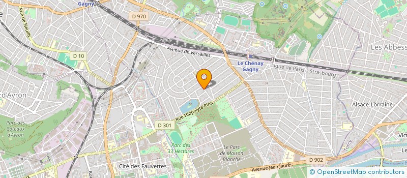 localisation de l'entreprise HALPHAHUB  VAIRES SUR MARNE