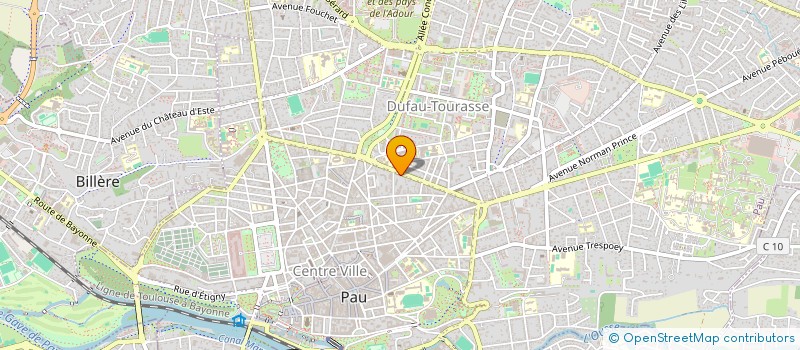 localisation de l'entreprise HALT HAMO 64 à PAU