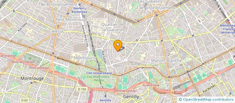 localisation de l'entreprise HALTE ENFANT BRILLAT SAVARIN à PARIS