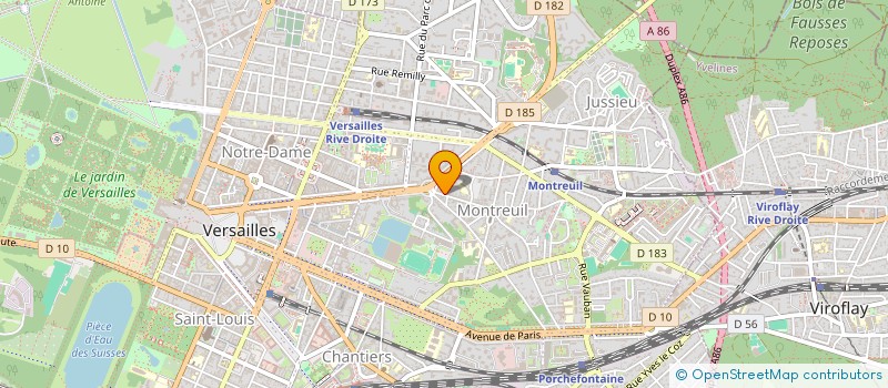 localisation de l'entreprise HALTE EPICERIE à VERSAILLES