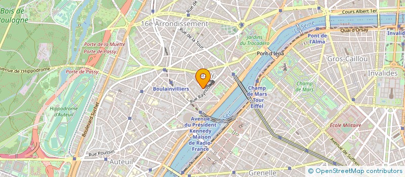 localisation de l'entreprise HALTE GARDERIE ANNONCIATION à PARIS